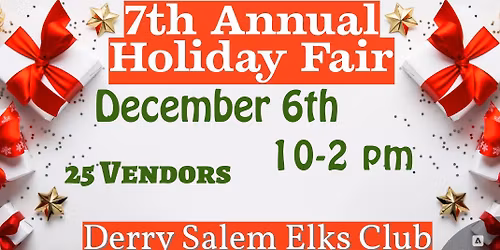 Holiday Craft & Vendor Fair 
