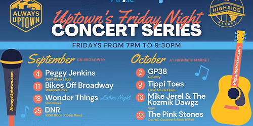 Uptown's Friday Night Concert Series