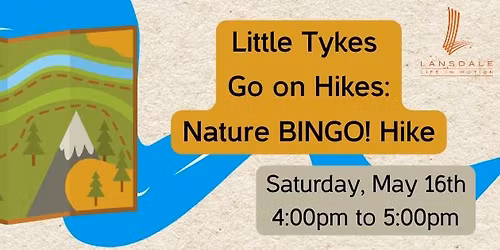 Little Tykes Go on Hikes: Nature BINGO! Hike