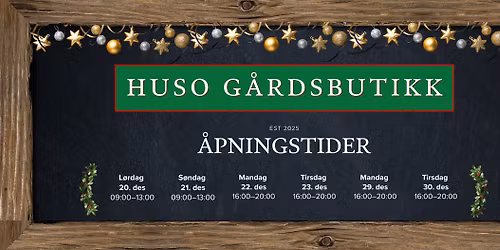 Holiday Farm Shop at Huso Lodge