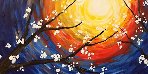 \ud83c\udf38 \u201cPaint and Sip: Solstice Blossoms\u201d