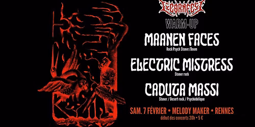 LICORNE FEST warm-up \u2022 Maanen Faces, Electric Mistress, Caduta Massi