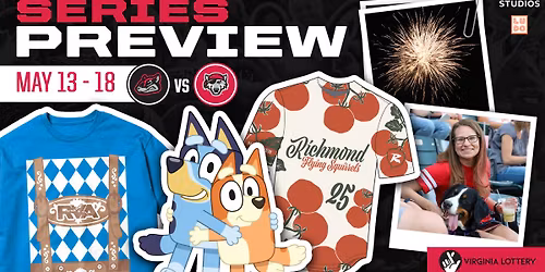 Erie Seawolves at Richmond Flying Squirrels