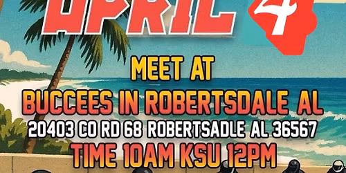 Pensacola Ride-out to Buc-ee\u2019s for Gulf Coastin\u2019 2026