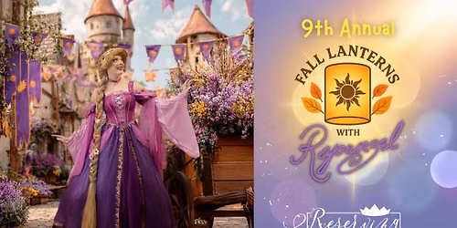 Fall Lanterns with Rapunzel