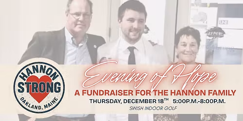 Evening of Hope- A Fundraiser for the Hannon Family