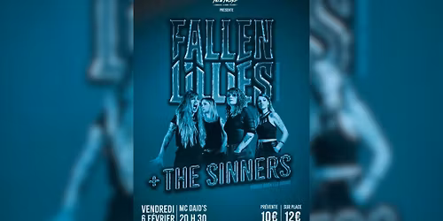 Fallen Lillies \/ The Sinners - Concert au Mc Daid's