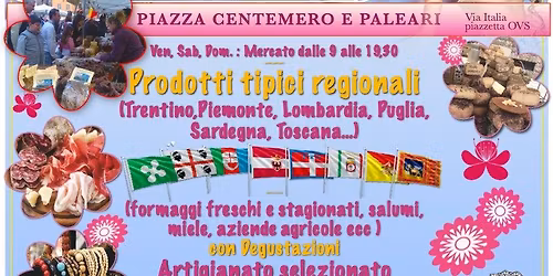Monza - Sapori e colori in centro citt\u00e0 - FESTA DELLA MAMMA Mercato prodotti tipici e artigianato