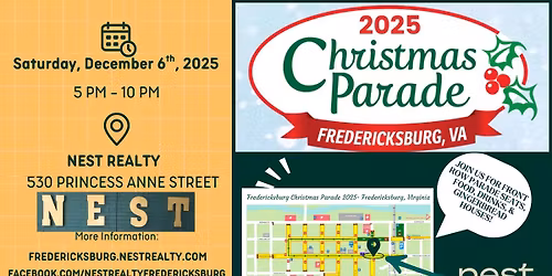 NEST PRESENTS : 2025 HOLIDAY PARADE !