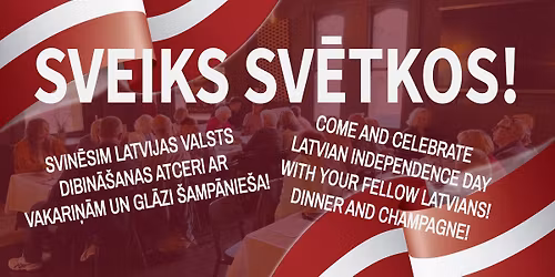 18. novembra vakari\u0146as \/\/ Latvian Independence Day Celebration