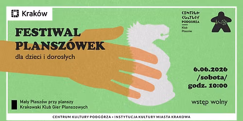 Festiwal Plansz\u00f3wek #3 w Klubie P\u0142asz\u00f3w
