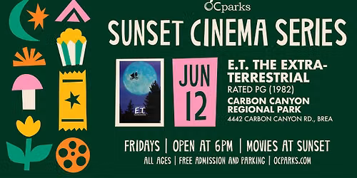 E.T. the Extra-Terrestrial: 2026 OC Parks Sunset Cinema Series