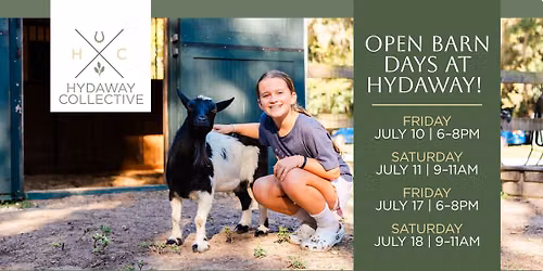 Open Barn Days