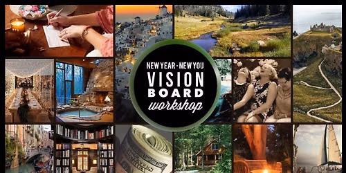 Vision Board Workshop - Bookman's on Speedway