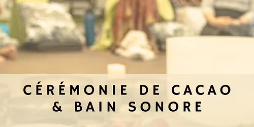 Duo Bain Sonore et Cacao - Sp\u00e9cial Solstice d'hiver