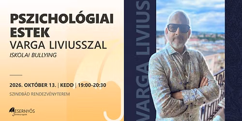 PSZICHOL\u00d3GIAI ESTEK VARGA LIVIUSSZAL - Iskolai bullying