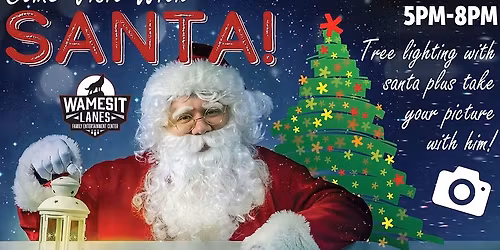 Santa Visits Wamesit Lanes