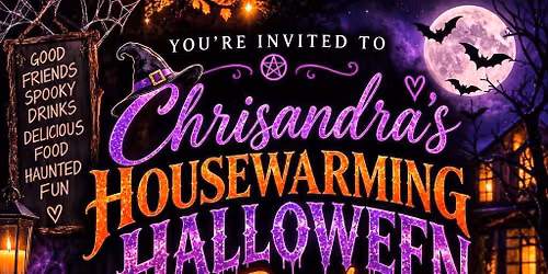 Chrisandra's housewarming Halloween party 