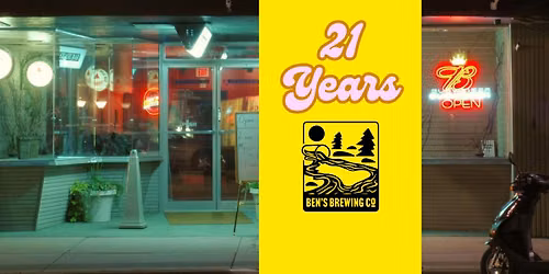 Ben's turns 21. Anniversary Party