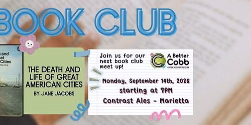 September Book Club \ud83d\udcda Death and Life of Great American Cities by Jane Jacobs