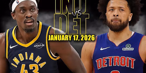 Indiana Pacers vs. Detroit Pistons
