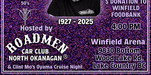 Gene Winfield Memorial Car Meet & Cruise 2026