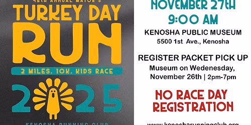 2025 Mayor's Turkey Day Run