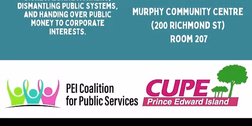 Public Services Town Hall: Charlottetown Water and Sewer