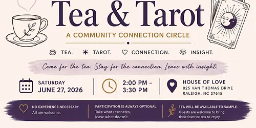 Tea & Tarot: A Community Connection Circle