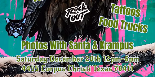 Suicidal Butterfly's 3rd Annual Black Creepmas Alternative Market!