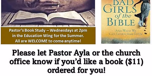 Pastor's Book Study