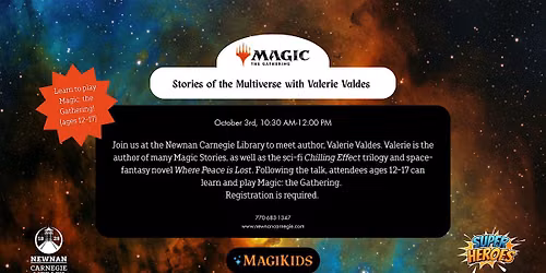Stories of the Multiverse with Valerie Valdes (& learn MTG)