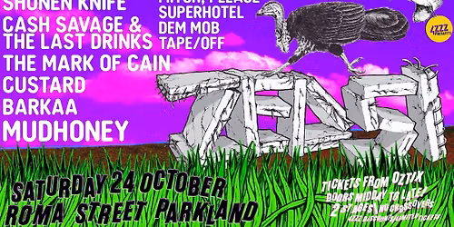 ZED51 >>  51 years of 4ZZZ radio SAT 24 OCT ROMA ST PARKLANDS Brisbane
