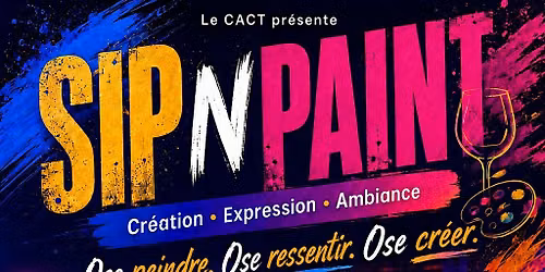 Sip N Paint Cr\u00e9e ta Vibe!