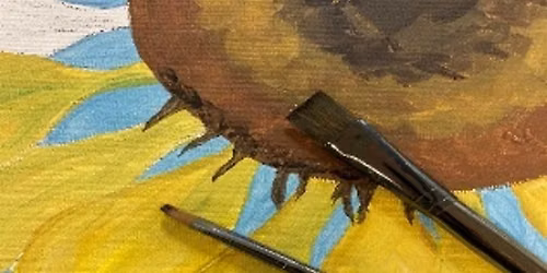 Sunflower Painting | Brenda Dwyer, instructor