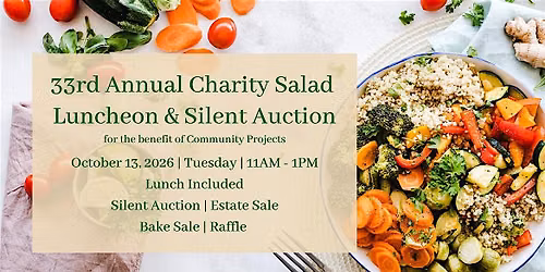Copy of 2026 Charity Salad Luncheon and Silent Auction