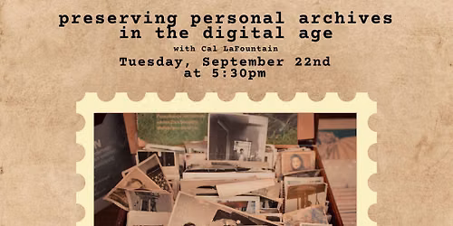 Preserving Personal Archives in a Digital Age