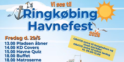 Ringk\u00f8bing Havnefest 2026 \u2693\ud83c\udf89