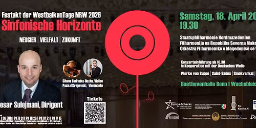 Sinfonische Horizonte | Staatsphilharmonie Nordmazedonien | Desar Sulejmani, Dirigent
