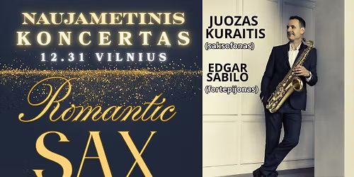 NAUJAMETINIS KONCERTAS - ROMANTIC SAX