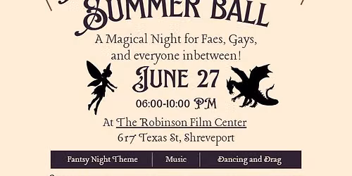 The Fae Agenda Summer Ball
