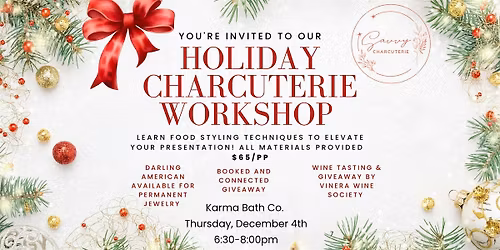 Holiday Charcuterie Workshop