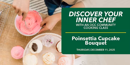 Poinsettia Cupcake Bouquet