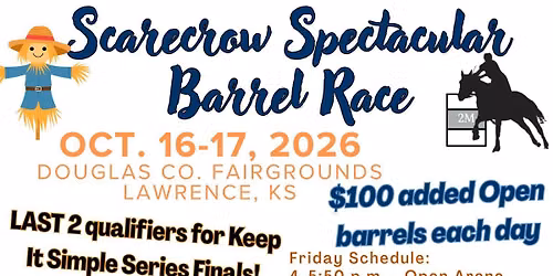 Scarecrow Spectacular Barrel Race