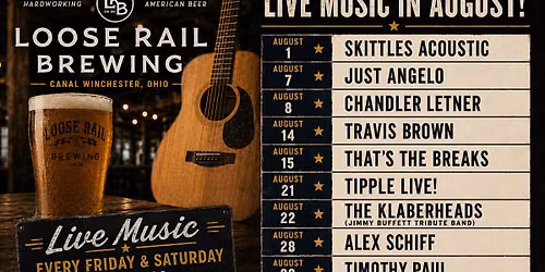 Chandler Letner returns to Loose Rail Brewing!