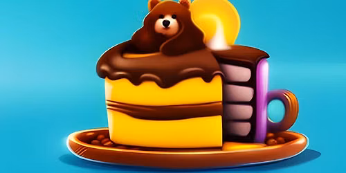 Bear Summer Kuchen Abschied \/ Cake Fare Well - M\u00e4nnerkaffeeklatsch im Cafe Wunder