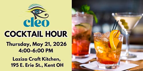 CLEO Cocktail Hour at Laziza Craft Kitchen