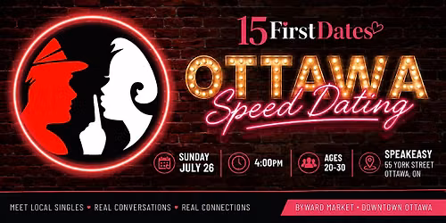 Ottawa Speed Dating (Age 20-30)