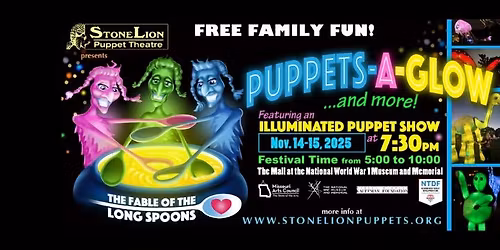 Puppets A-Glow VI: Art Glow and Puppet Show