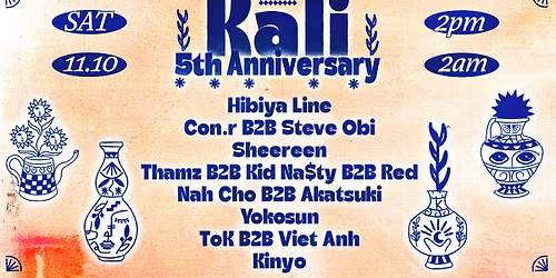 Kali's 5th Anniversary